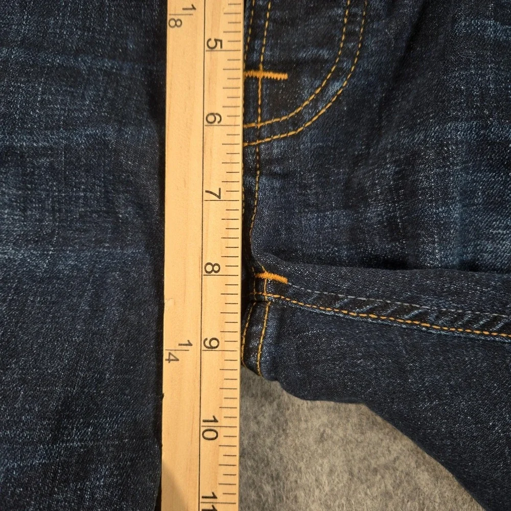Nudie Grim Tim Jeans Mens 28x32 (tag 31x34) Blue Dark Wash Slim Straight Denim